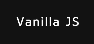 왜 블로그에 Vanilla JS를 사용했나